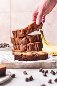 One Bowl Banana Bread Light Fluffy By Life Is But A Dish One Bowl Banana Bread Light Fluffy By Life Is But A Dish