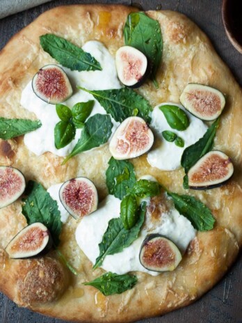 Fig & Buratta Pizza