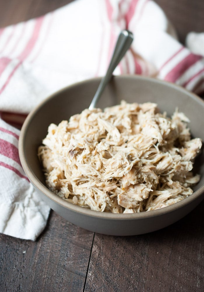 Salsa Verde Shredded Chicken