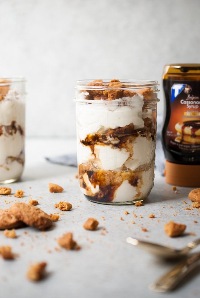 Caramelized Banana & Gingersnap Parfaits