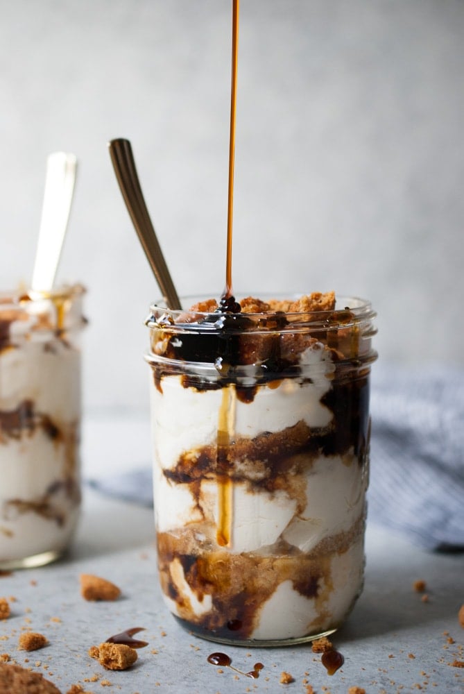 Caramelized Banana & Gingersnap Parfaits