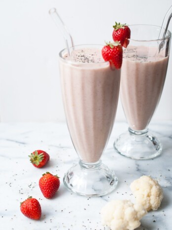 Strawberry Cauliflower Smoothie