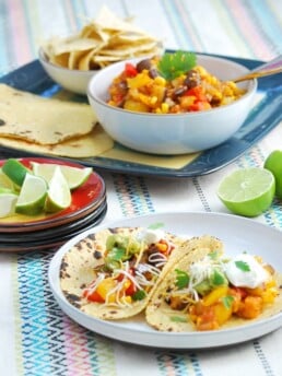 Vegetarian tacos