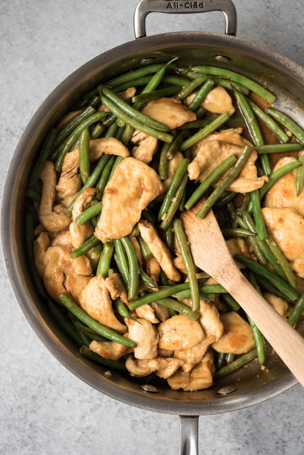 Skillet Chicken & Green Beans Life is but a Dish