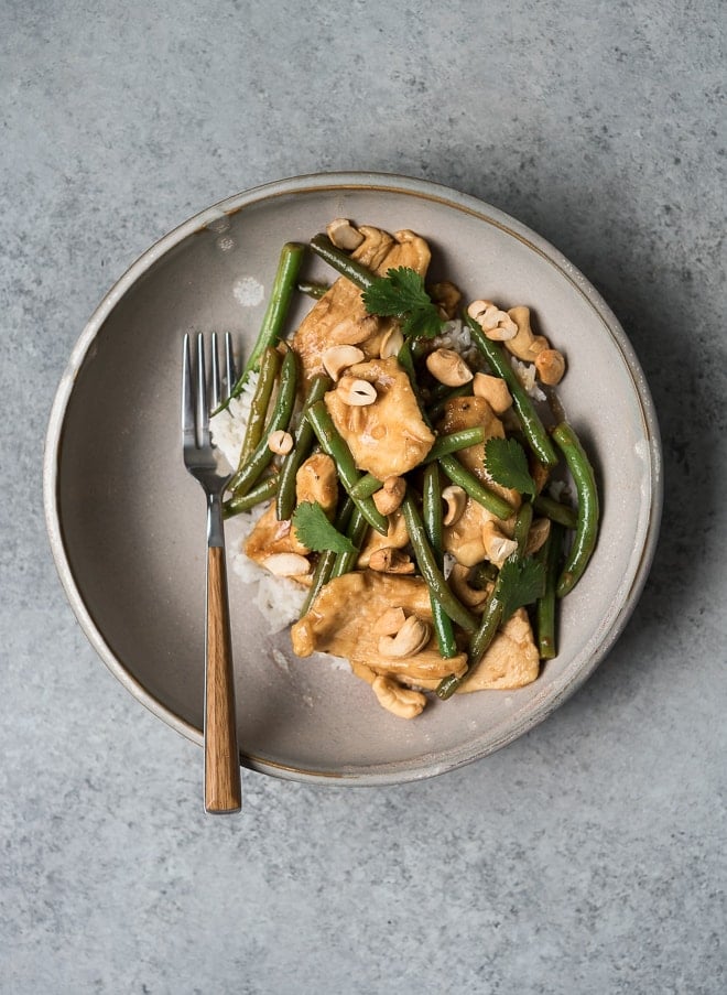 Skillet Chicken & Green Beans