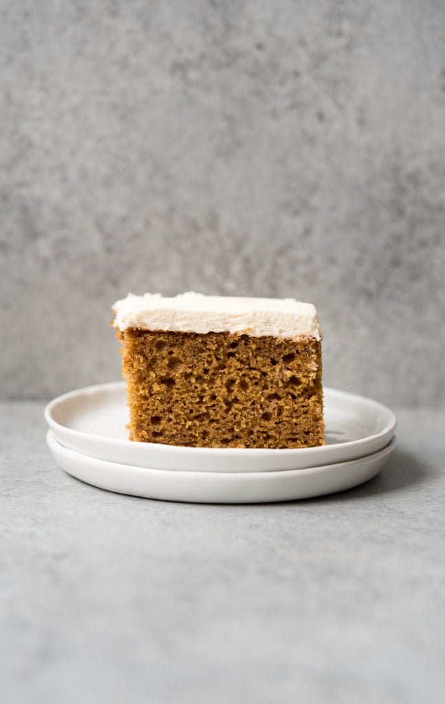Pumpkin Cake with Cream Cheese Frosting