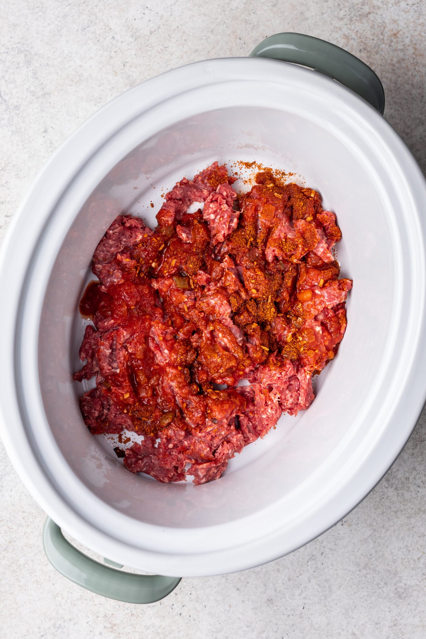 Slow Cooker Taco Meat (using Ground Beef) - Life is but a Dish