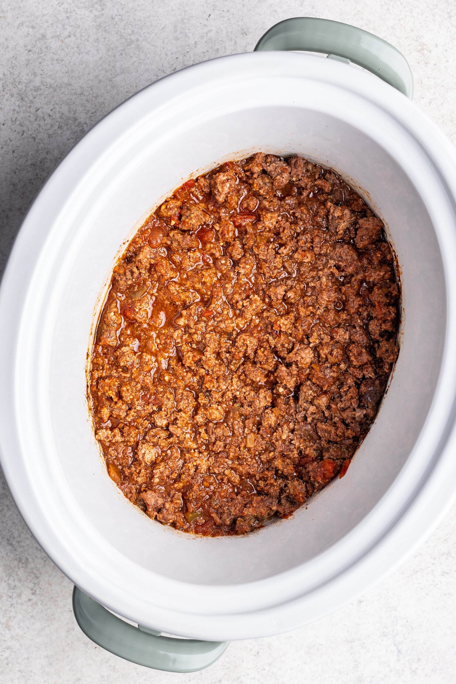 Slow Cooker Taco Meat (using Ground Beef) - Life is but a Dish