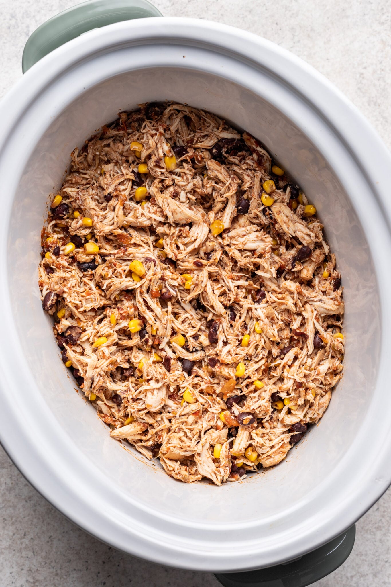 5 Ingredient Slow Cooker Mexican Shredded Chicken Life is but a Dish