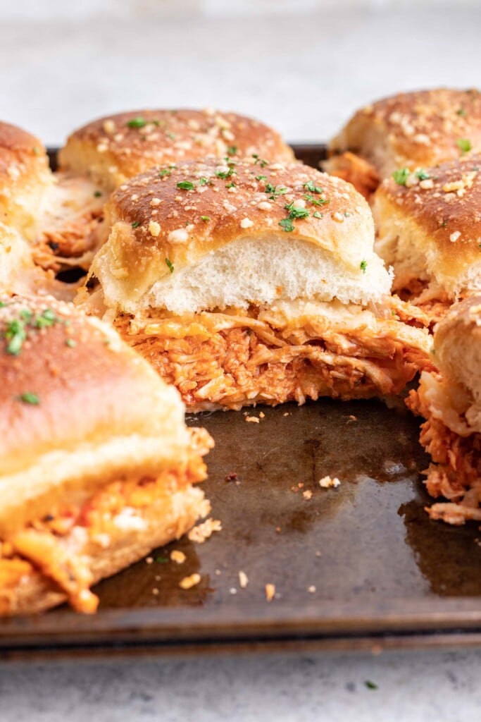 chicken parmesan sliders