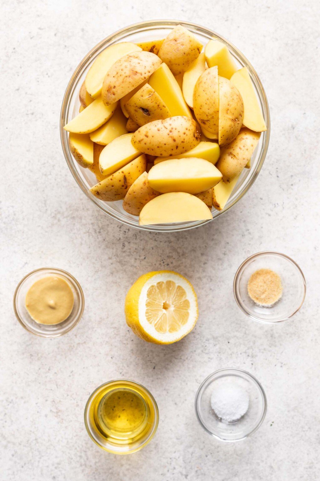 Lemon Mustard Yukon Gold Roasted Potatoes Life is but a Dish