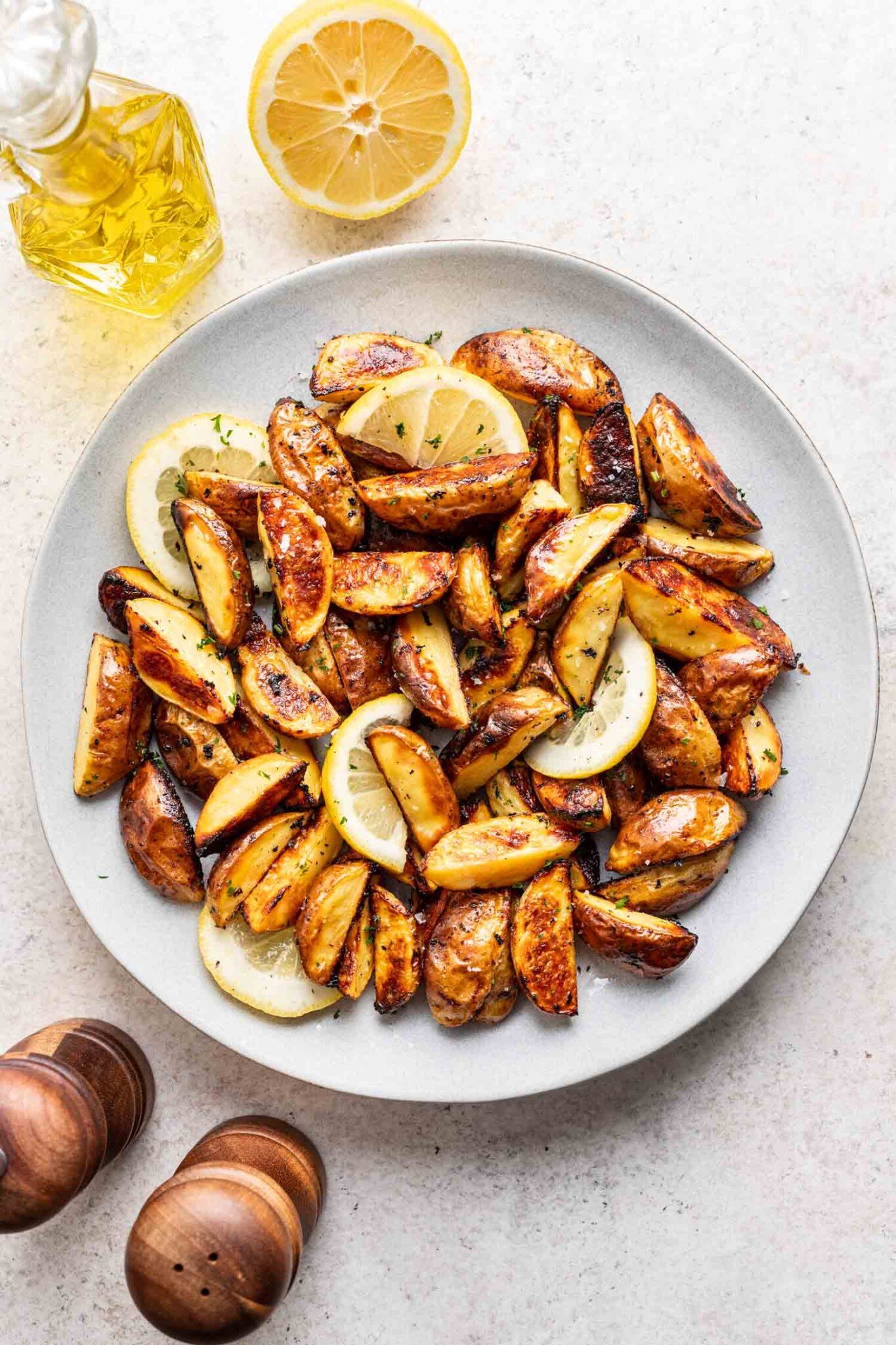 Lemon Mustard Yukon Gold Roasted Potatoes Life is but a Dish