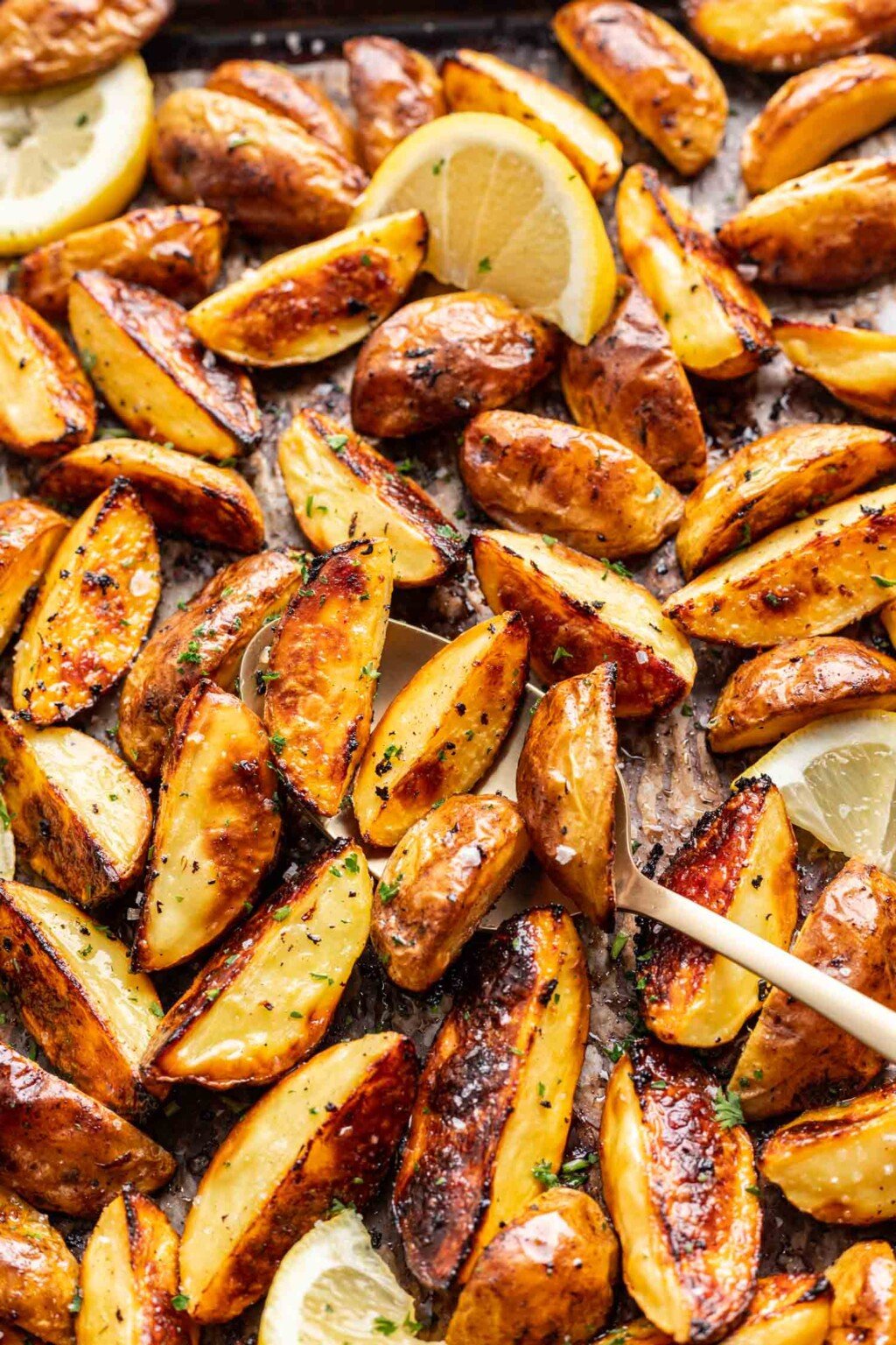 Lemon Mustard Yukon Gold Roasted Potatoes Life is but a Dish