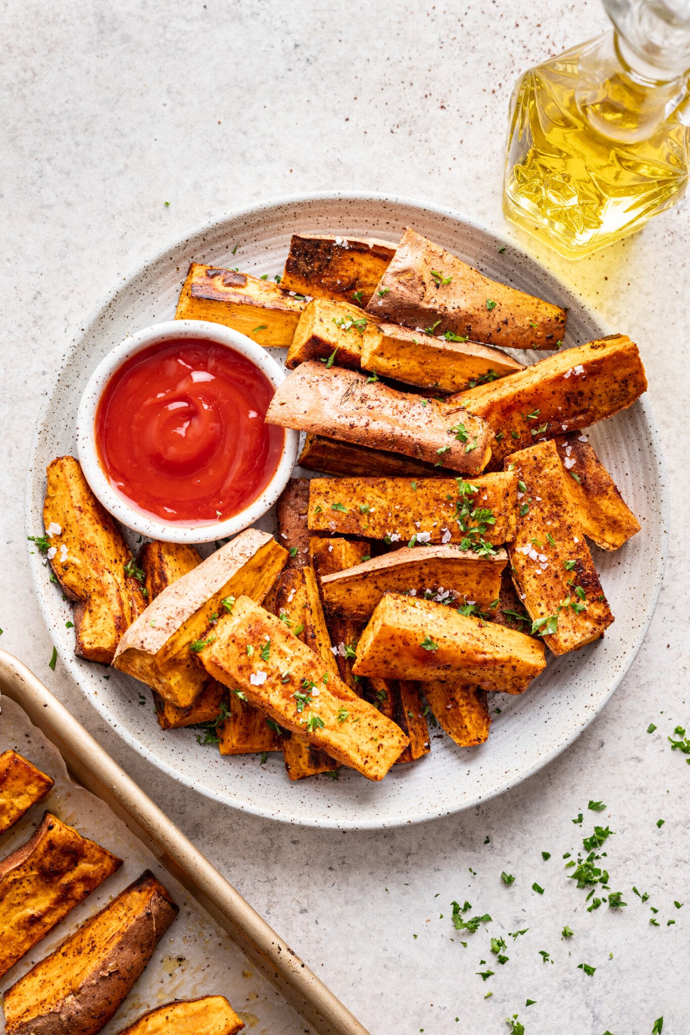 Simply Perfect Sumac Roasted Sweet Potato Wedges Life is but a Dish